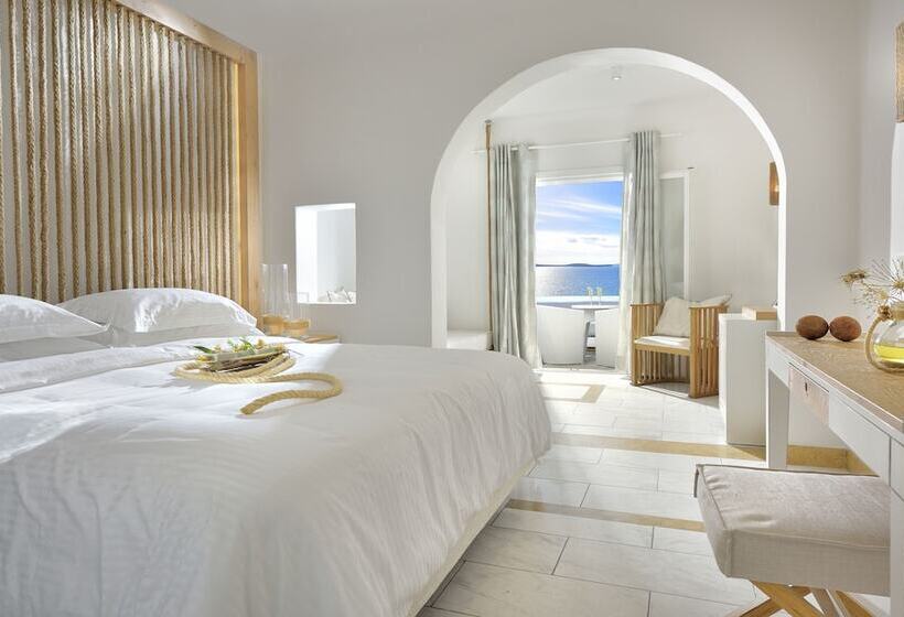 اتاق استاندارد با چشم‌انداز دریا, Saint John Hotel Villas & Spa