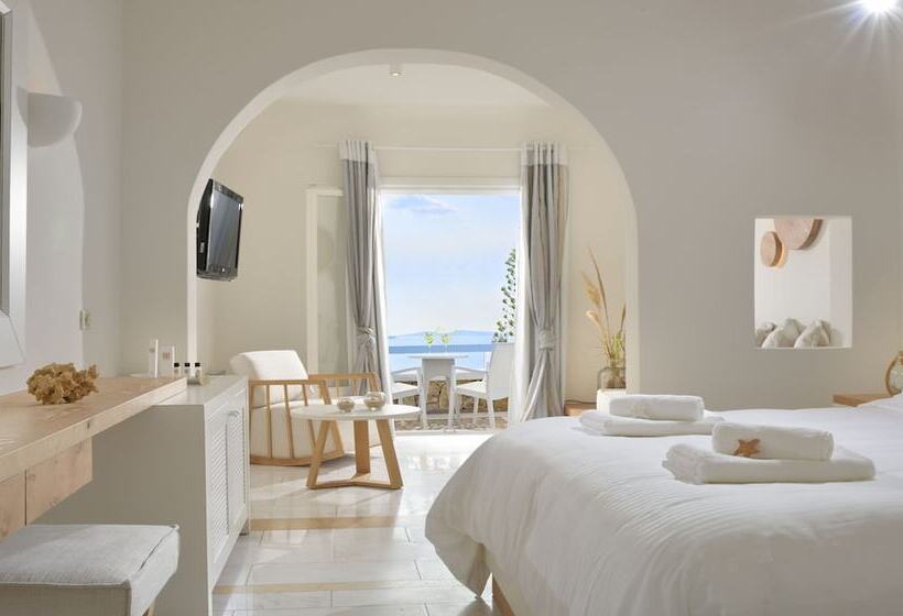 اتاق استاندارد با چشم‌انداز دریا, Saint John Hotel Villas & Spa