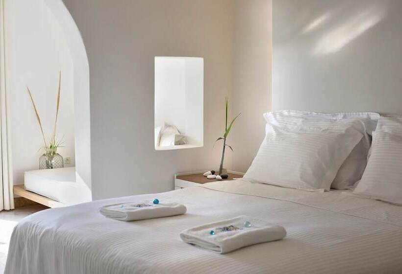 غرفة قياسية إطلالة جانبية علي البحر, Saint John Hotel Villas & Spa