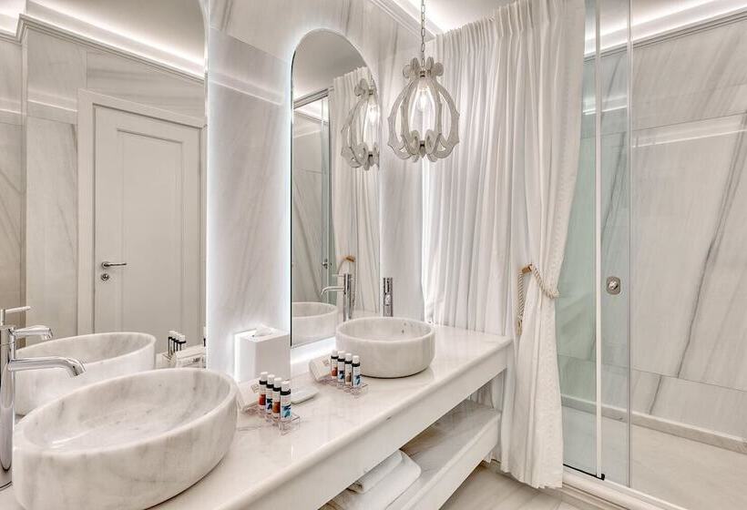 اتاق پریمیوم با چشم‌انداز باغ, Saint John Hotel Villas & Spa