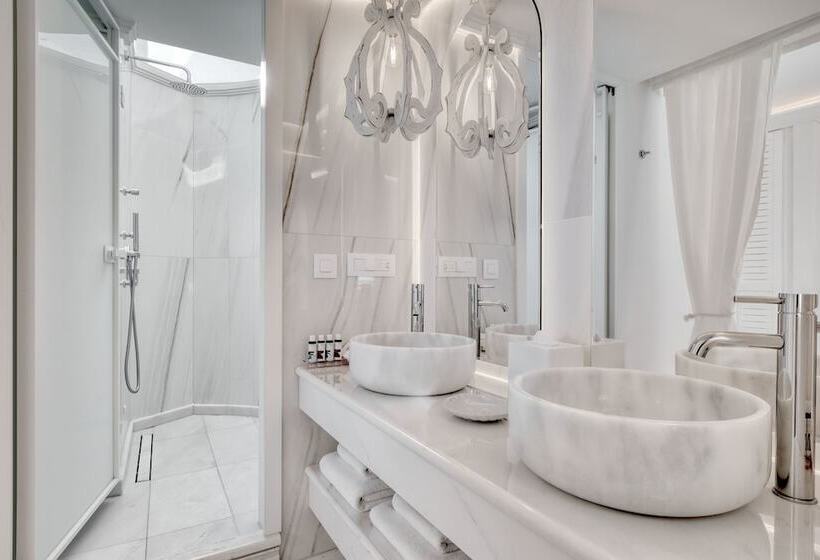 غرفة قياسية مطلّة علي البحر, Saint John Hotel Villas & Spa