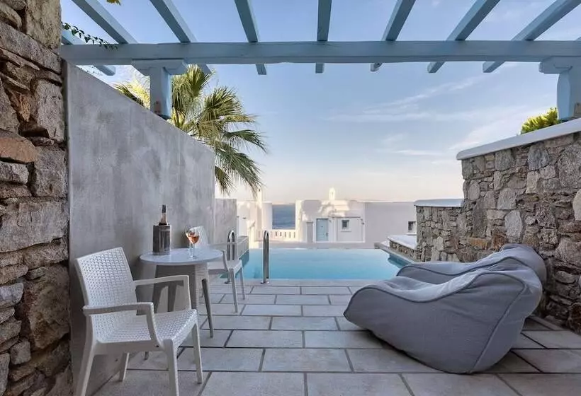 庭の見えるプレミアムルーム, Saint John Hotel Villas & Spa