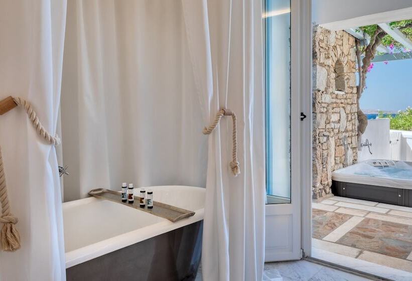 جناح بغرفتي نوم, Saint John Hotel Villas & Spa