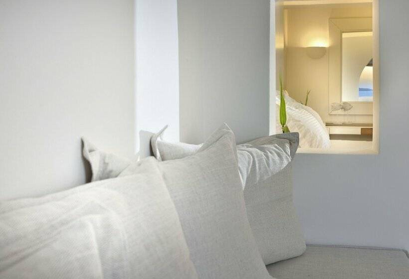 غرفة قياسية إطلالة جانبية علي البحر, Saint John Hotel Villas & Spa