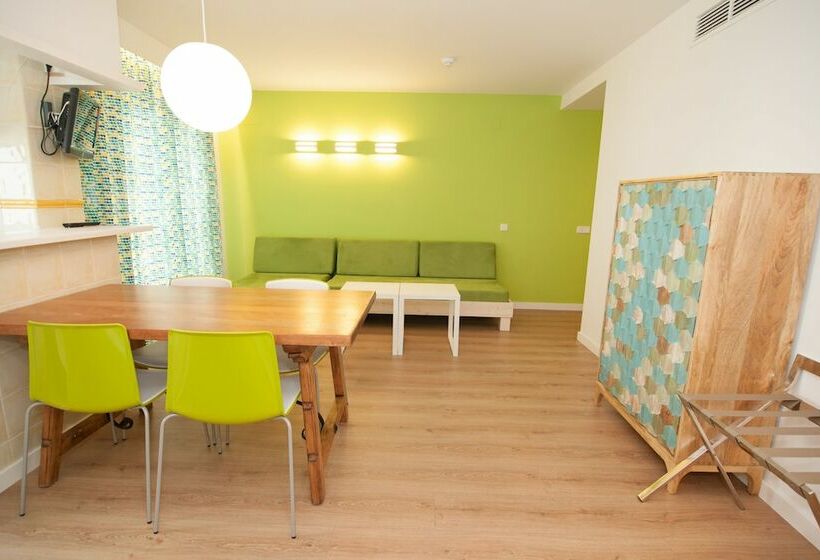 バルコニー付２ベッドルームアパートメント, Aparthotel Boutique Poniente Playa