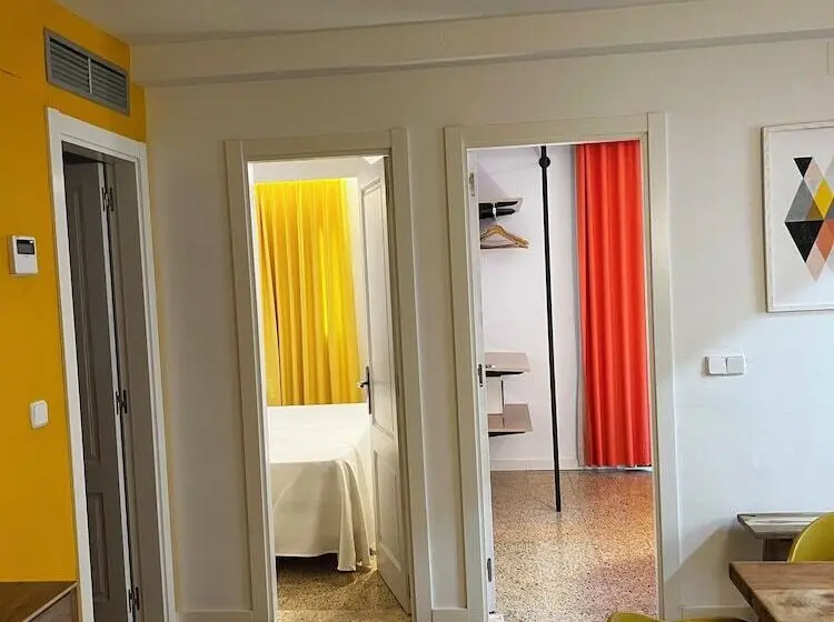バルコニー付２ベッドルームアパートメント, Aparthotel Boutique Poniente Playa