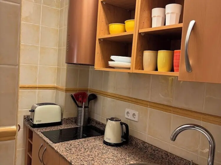 آپارتمان 1 خوابه با بالکن, Aparthotel Boutique Poniente Playa