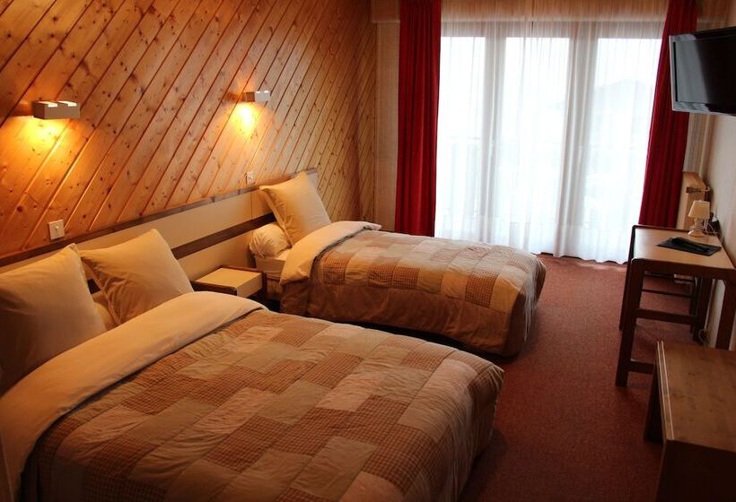 חדר סטנדרט לשלושה, Hôtel Le Christania