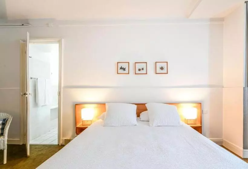 コネクティングルーム（家族用）。, Hôtel Val Flores Logis