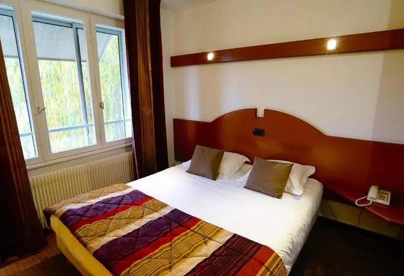 エコノミーシングルルーム, Boutique Logis Hôtel Relais De Vincey