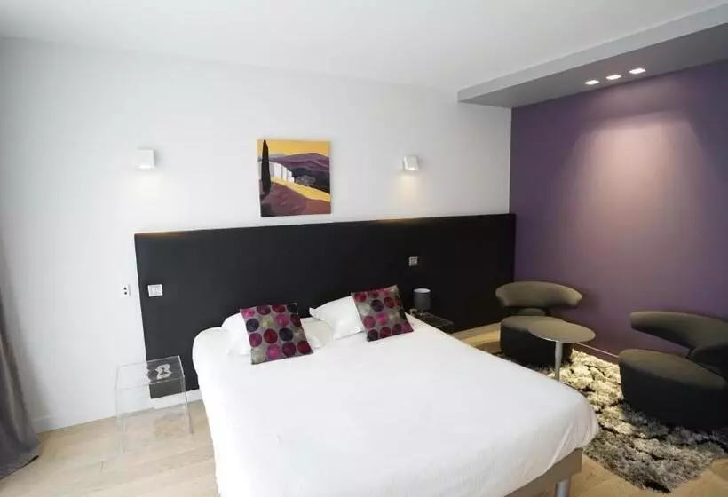 シングルデラックスルーム, Boutique Logis Hôtel Relais De Vincey