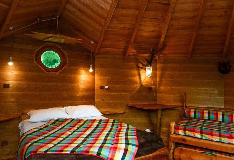 Шале 1 Спальня, Logis Hôtel Andreinia & Cabanes
