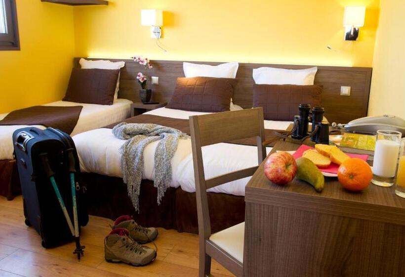 غرفة قياسية ثلاثية, Logis Auberge De La Dune   Hôtel & Restaurant