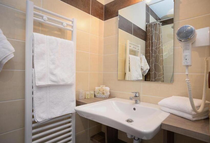 חדר סטנדרט נוף לגינה, Logis Auberge De La Sélune