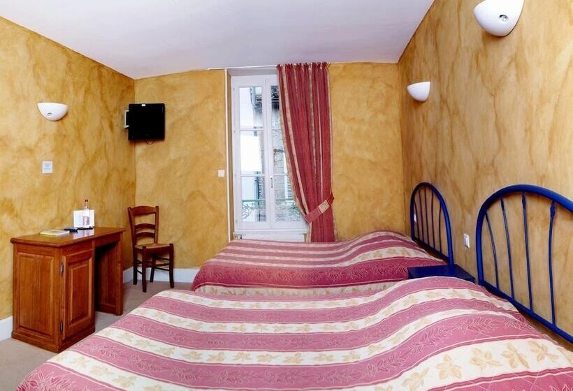 Номер Стандарт Трехместный, Logis De L Europe Restaurant Le Cepage