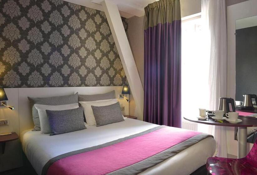 غرفة كومفورت فردية, Logis Hôtel Restaurant Le Fontarabie