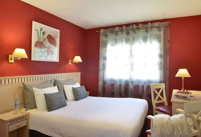 غرفة سوبيريور فردية, Logis Hôtel Restaurant Le Fontarabie