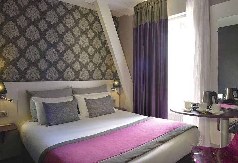 غرفة كومفورت فردية, Logis Hôtel Restaurant Le Fontarabie