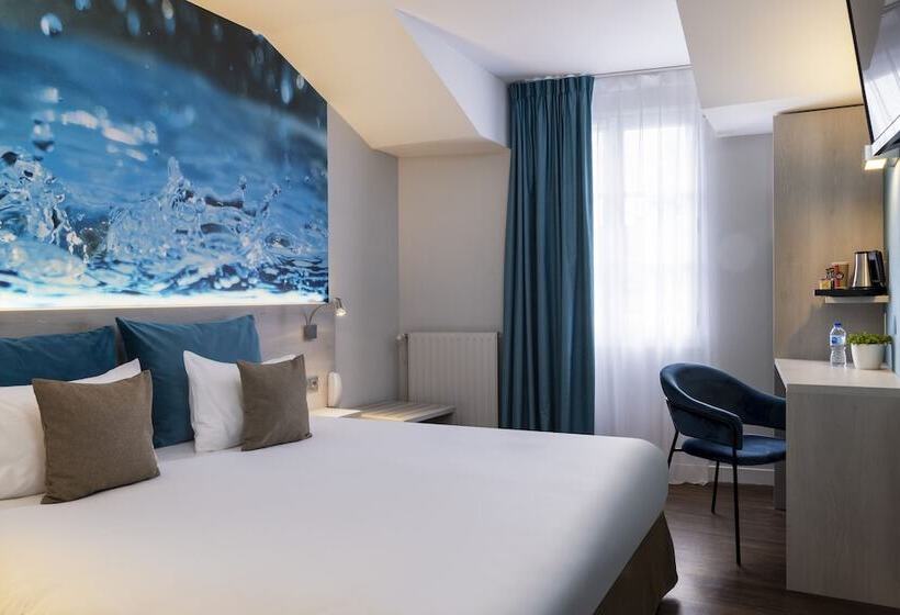 Номер Комфорт, Logis Hôtel Restaurant Le Fontarabie