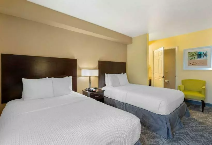 ２ダブルベッドのスタンダードルーム, Spark by Hilton Orlando near SeaWorld