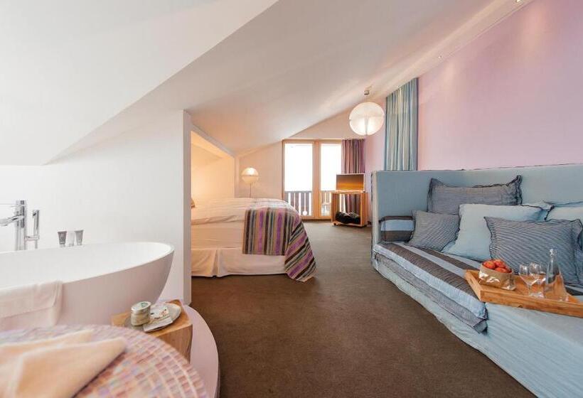 小型套房带阳台, Wellness Hotel Stoos