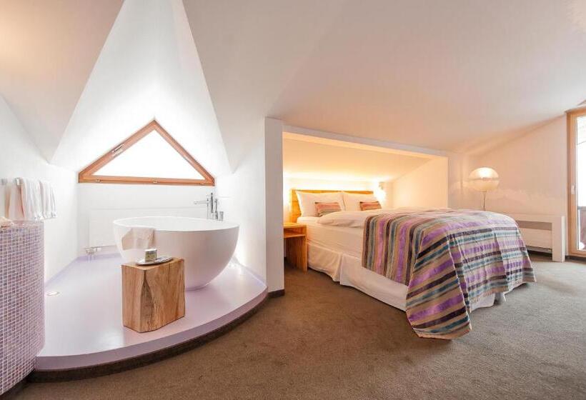 小型套房带阳台, Wellness Hotel Stoos