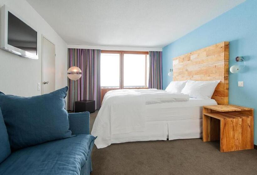 带阳台的豪华间, Wellness Hotel Stoos