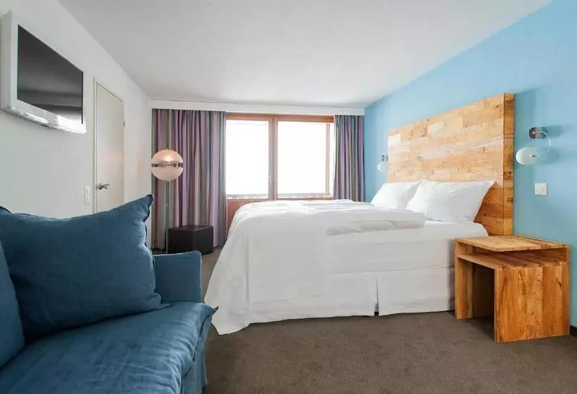 Deluxe-huone Parveke, Wellness Hotel Stoos