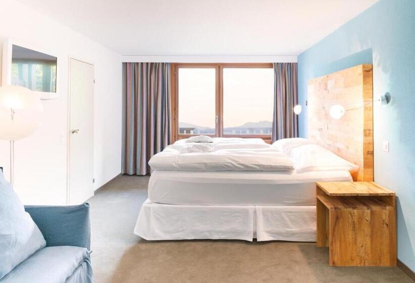 带阳台的豪华间, Wellness Hotel Stoos