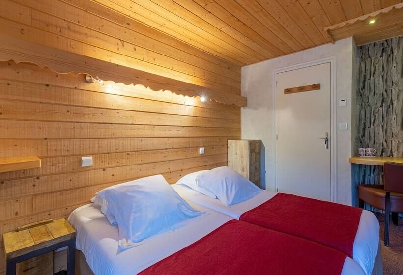 اتاق استاندارد با چشمانداز کوهستان, Hôtel Les Côtes, Résidence Loisirs Et Chalets