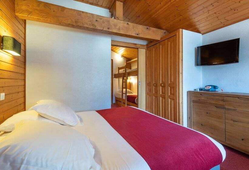 اتاق خانوادگی پایه, Hôtel Les Côtes, Résidence Loisirs Et Chalets