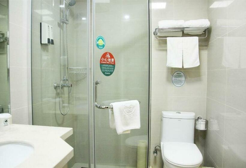 带大床的标准间, Greentree Inn Hunan Jishou Longshan Yuelu Avenue Business