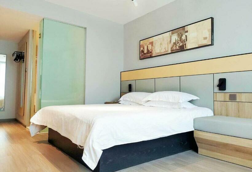 Номер Deluxe, Jinjiang Inn Zhenjiang Yangzhong Yangzi Road Shop