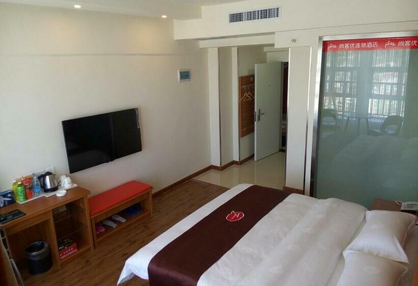 غرفة قياسية, Thank Inn Chain Hotel Hubin District Dongfeng Market