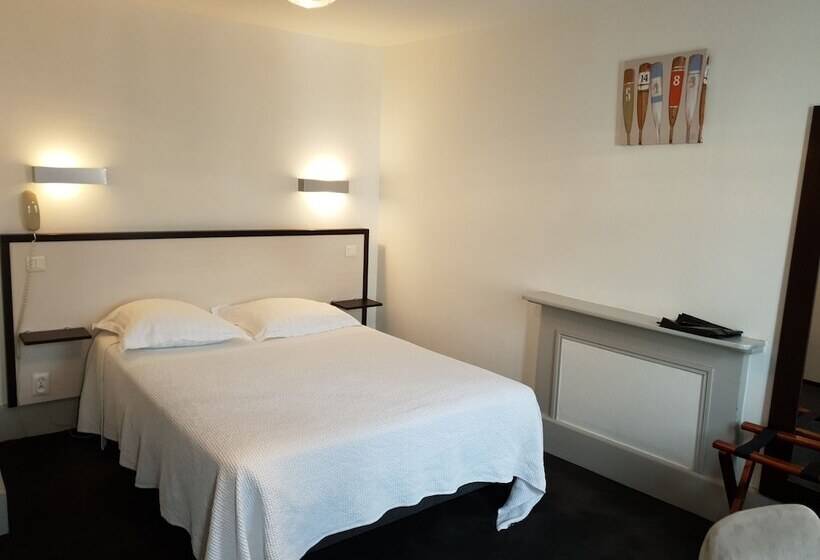 标准间, The Originals Boutique, Hôtel La Colonne De Bronze, Saintvalérysursomme