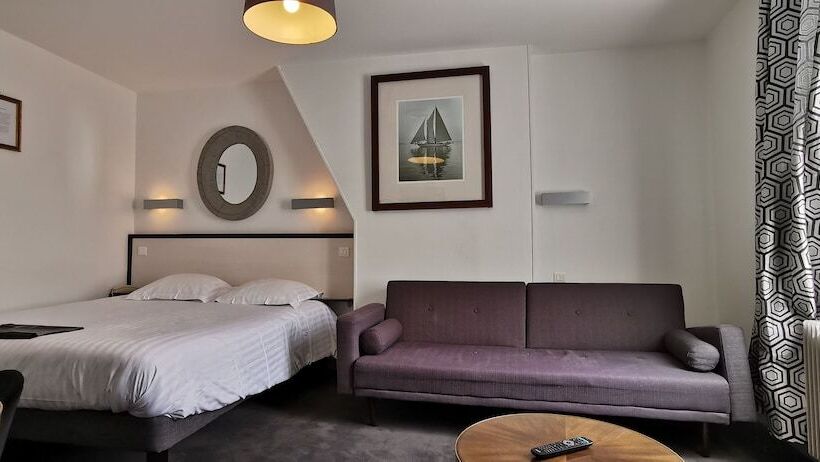 标准间, The Originals Boutique, Hôtel La Colonne De Bronze, Saintvalérysursomme