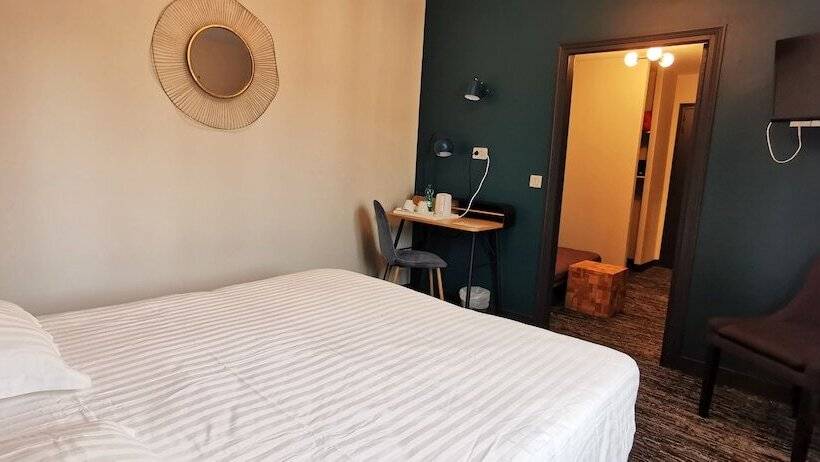 标准间, The Originals Boutique, Hôtel La Colonne De Bronze, Saintvalérysursomme