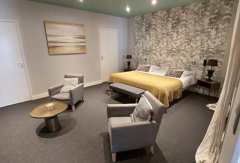 家庭间, The Originals Boutique, Hôtel La Colonne De Bronze, Saintvalérysursomme