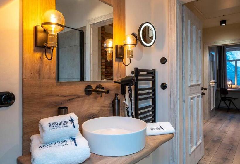 침실 1개 디럭스 아파트, Apart Hotel Wasserturm