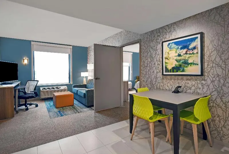 キングサイズベッドのスイートルーム, Home2 Suites By Hilton Utica, Ny