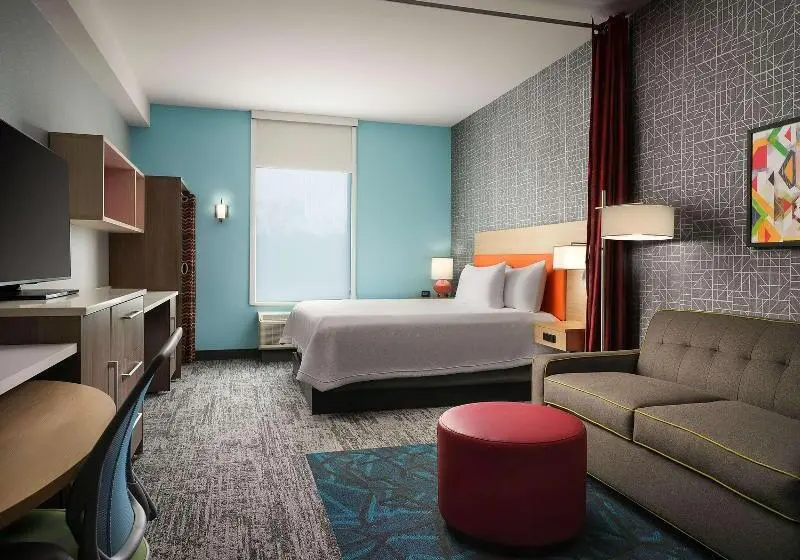 キングサイズベッドのスイートルーム, Home2 Suites By Hilton Utica, Ny