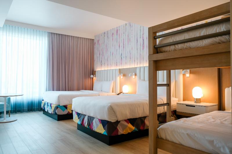 标准间带双层床, The Viv Hotel, Anaheim, A Tribute Portfolio