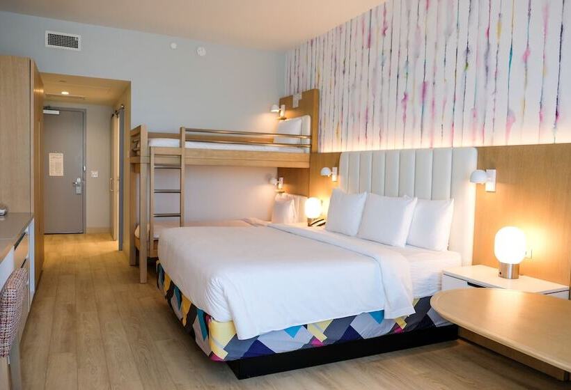 标准间带双层床, The Viv Hotel, Anaheim, A Tribute Portfolio