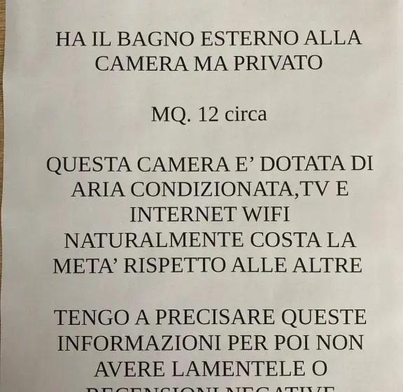 エコノミールーム, B&b Il Viaggiatore