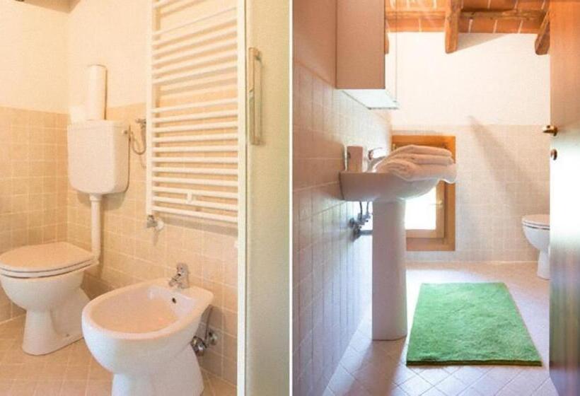 וילה עם חדר שינה אחד ובריכת שחיה, Casolare La Quercia