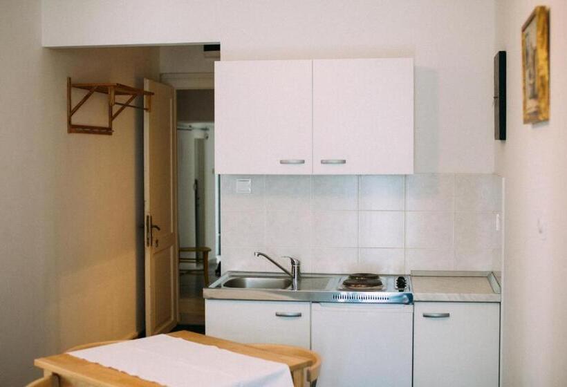 דירת חדר עם נוף לים ומרפסת, Apartments And Rooms Ille