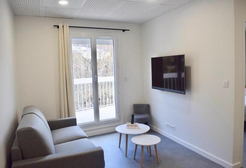 침실 1개 발코니 아파트, Et Appartements Les Platanes