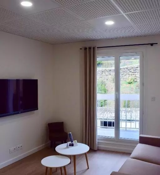 バルコニー付き１ベッドルームアパートメント, Et Appartements Les Platanes