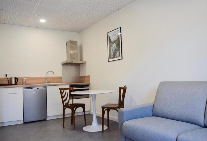 침실 1개 발코니 아파트, Et Appartements Les Platanes