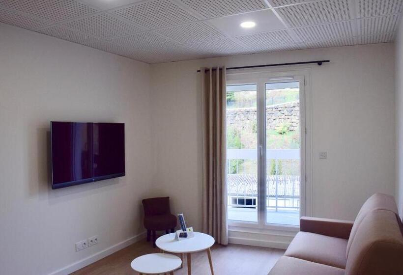 침실 1개 발코니 아파트, Et Appartements Les Platanes